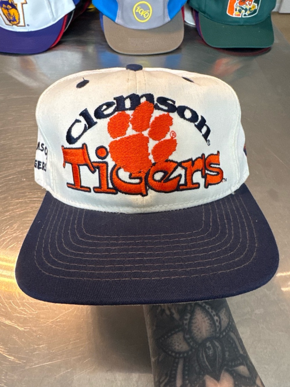 Vintage Clemson Tigers Hat
